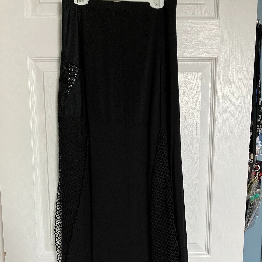 Goth long black skirt SMALL / MEDIUM